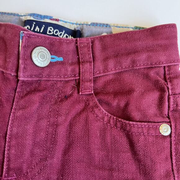 Mini Boden Burgundy Pants 3Y - Picture 5 of 9